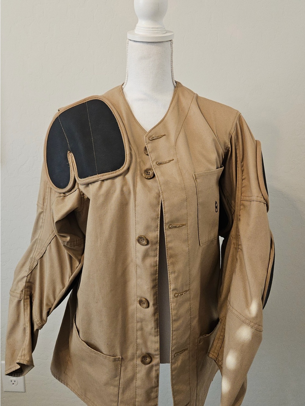 Vintage Men’s Bob Allen Shooting Jacket, Size 42 - Picture 3 of 16